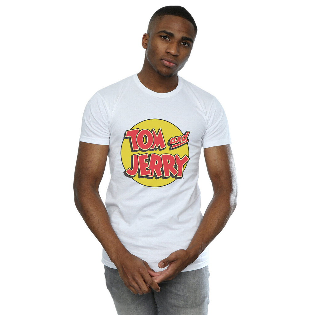 Áo thun nam hình tròn Tom And Jerry
