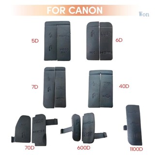 Won Lithe USB Chống Bụi Cắm Nắp Thay Thế Cho 600D 40D 1100D 5D 70D 6D 7D Máy Ảnh VIDEO RA Cao Su