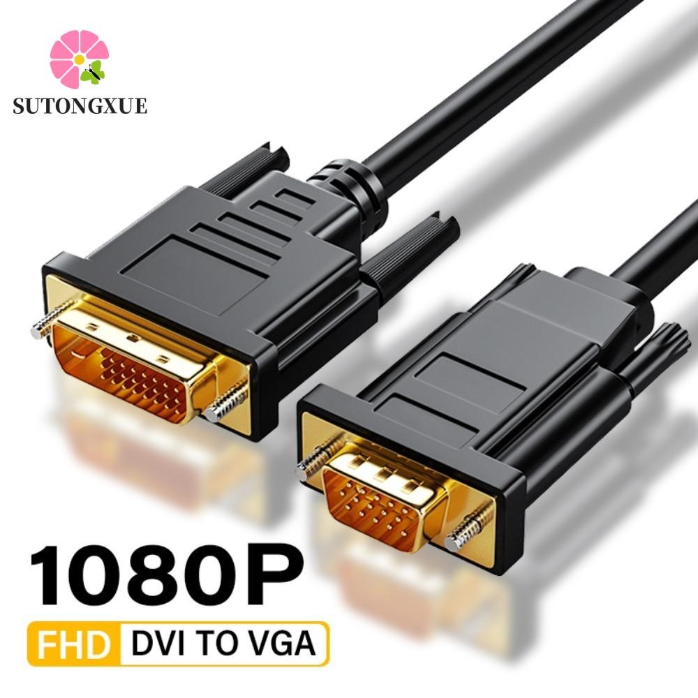 Cáp SUTONGXUE Dvi 24 + 1 sang Vga, Bộ chuyển đổi Video Dvi 24 + 1 Bộ chuyển đổi cáp Dvi sang Vga, Cá