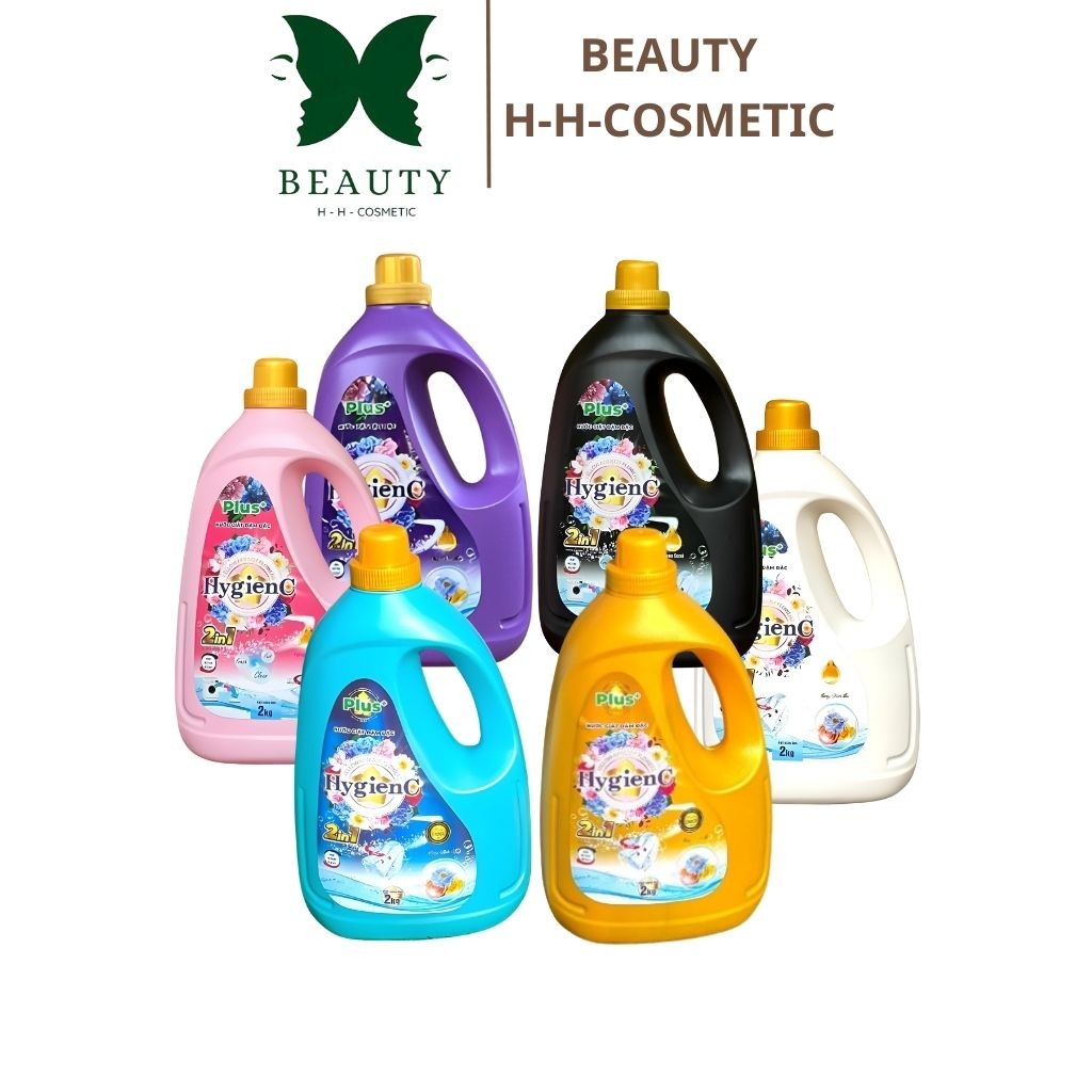 (TRỢ GIÁ) Nước Giặt HygienC Plus Hàng Việt Nam Công Nghệ Thái Lan Can 2kg #
