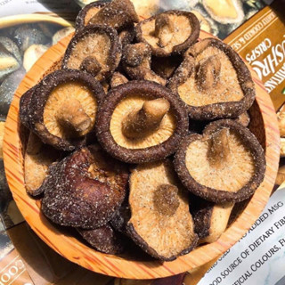 1KG Nấm hương sấy thăng hoa ăn liền thơm giòn béo ngậy, snack nấm hương sấy giòn nguyên chất