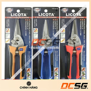 Kéo cắt cành mỏ nhọn thép không gỉ 8"-200mm Licota TGP-00248 | DCSG Store