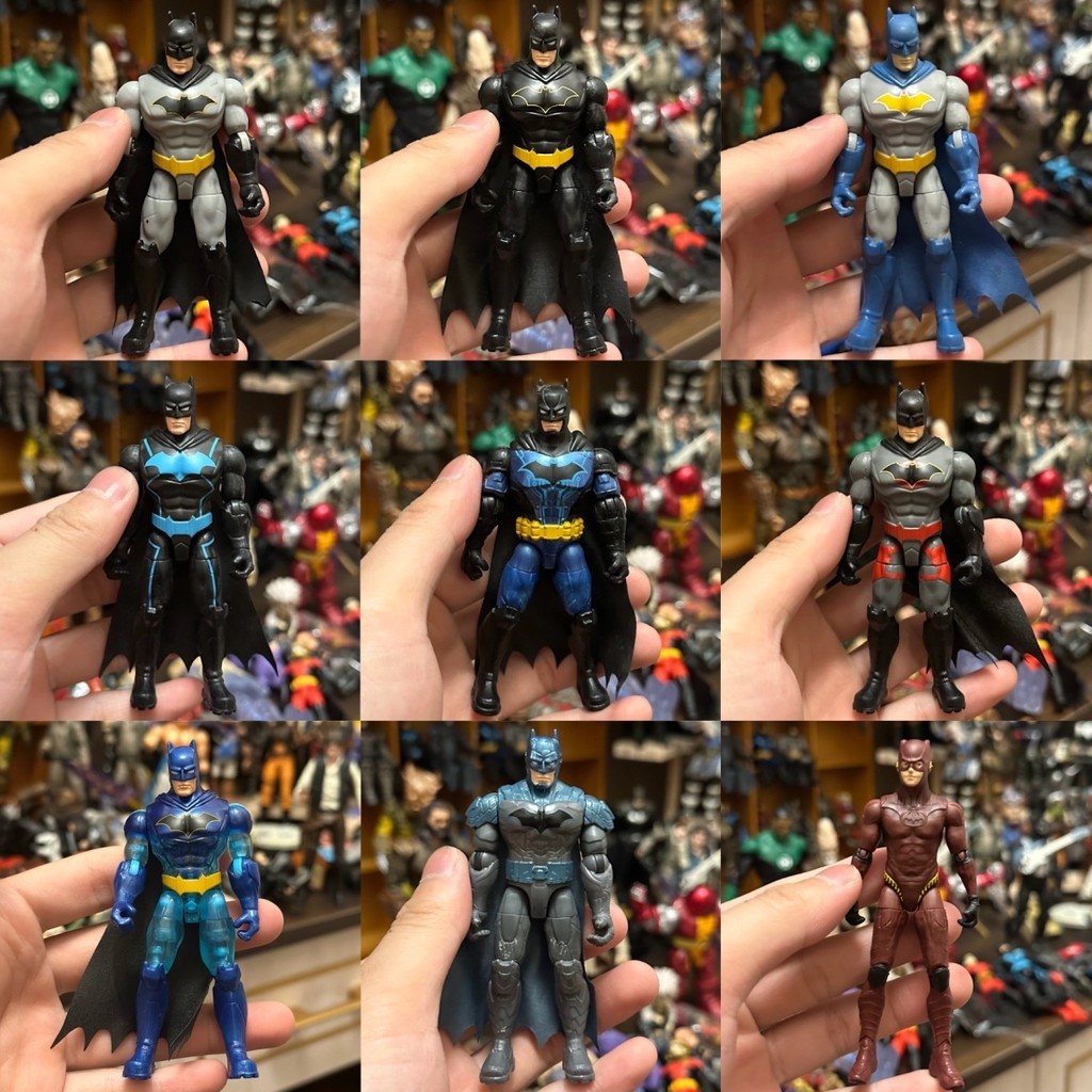 The Flash Robin 3.75 Búp bê phản diện Di chuyển Công lý Batman Joint Inch The Joker Girl