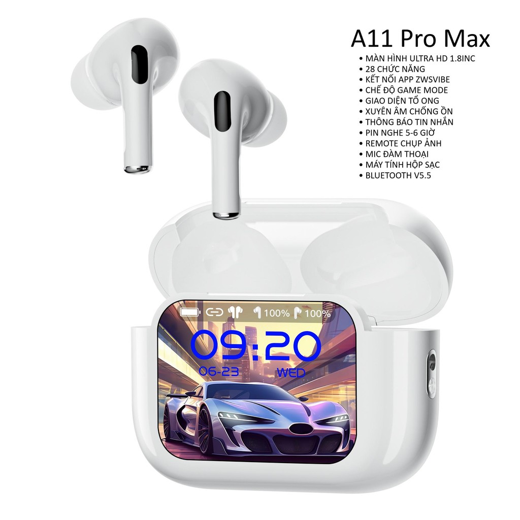 Tai nghe không dây LCD A11 PRO MAX