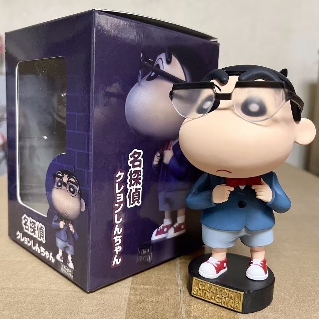 Mô hình shin chan cosplay conan - h2t toys
