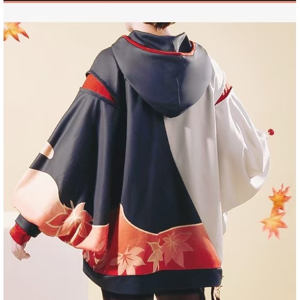 Áo Khoác Hoodie Cosplay Nhân Vật Kaedehara Kazuha Trong Game Genshin Impact Cho Nam Và Nữ