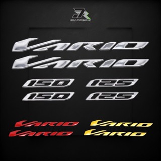  Cặp tem chữ nổi VARIO 125 & 150 Chất liệu cao cấp dán xe Vario 2018-2025 