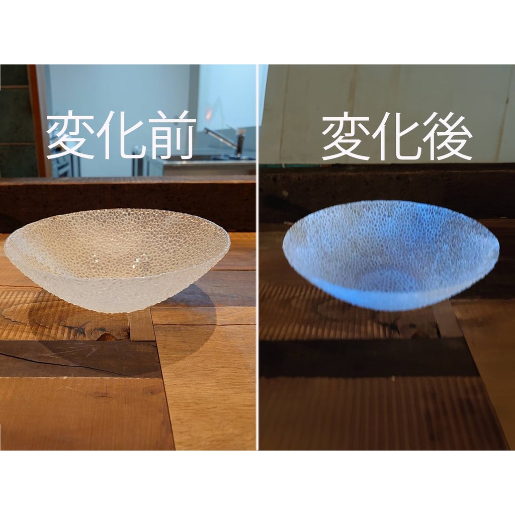 Japan Official | MARUMO TAKAGI Luminous Series Bowl (Small) Blue Luminous