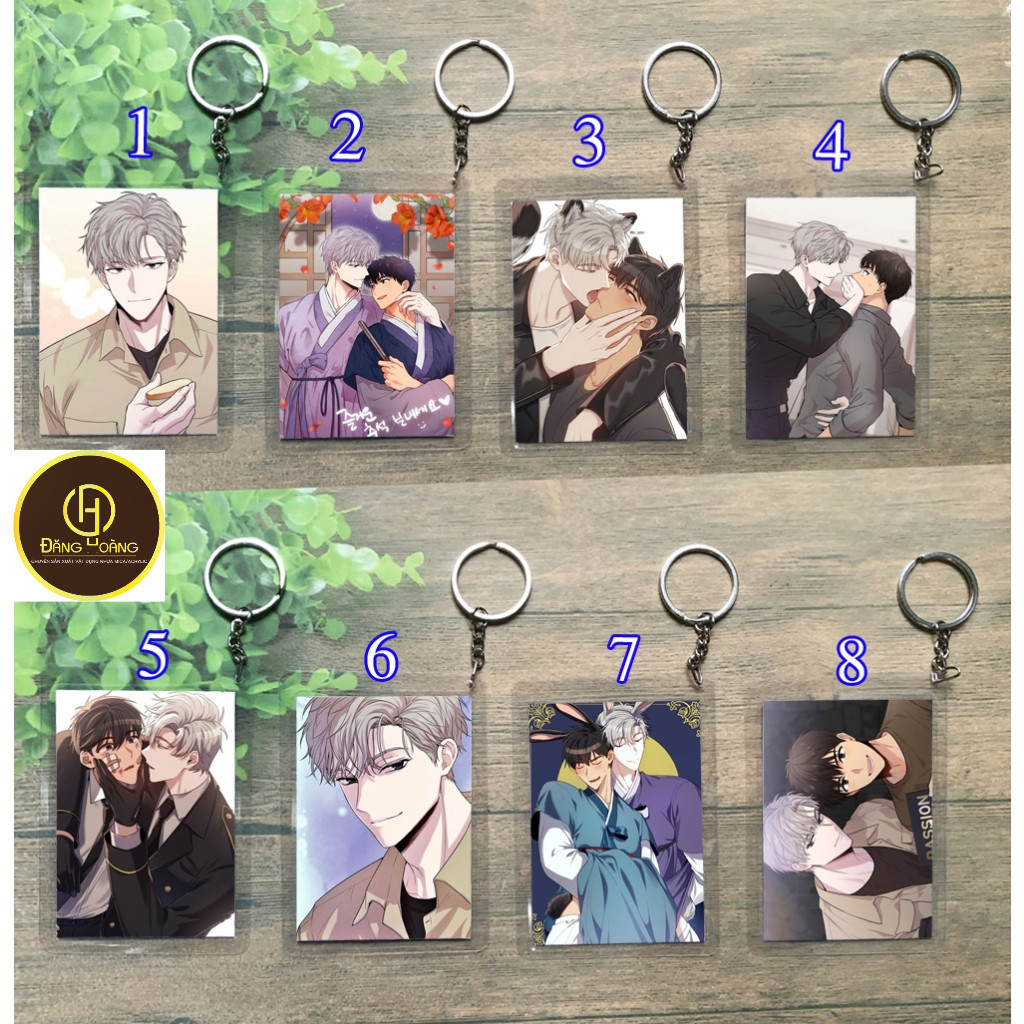 Móc khóa Passion Ilay Riegrow MA1393 móc khóa chữ nhật_ĐH