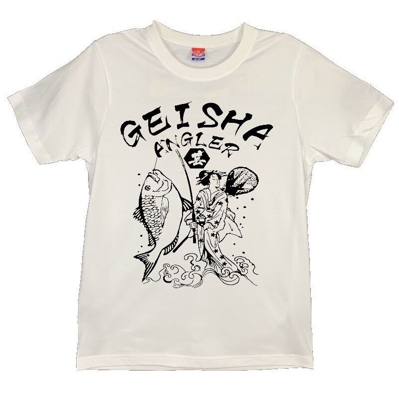 Áo thun Geisha Câu cá mát mẻ Nhật Bản Naruiti