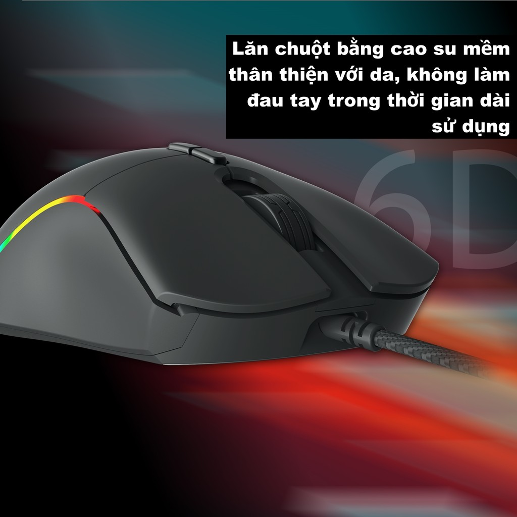 Chuột Gaming Meetion GM19 Có App Cài Macro Độ Nhạy Max 12000DPI Led RGB Tùy Chỉnh Phù Hợp Chơi Game Chuyên Nghiệp | BigBuy360 - bigbuy360.vn