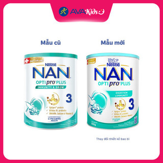 Sữa bột NAN Optipro Plus số 3 800g (1 - 2 tuổi)