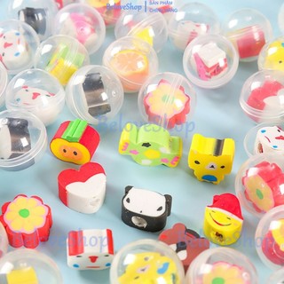Quả tròn đựng thú cute (giao ngẫu nhiên mẫu)