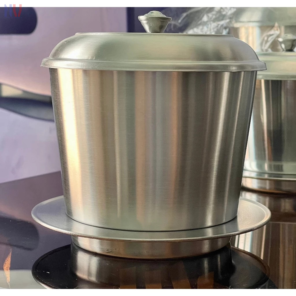 Phin cafe inox 430 size lớn pha từ 100g-300g cafe