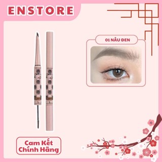 [FLORTTE] Chì kẻ mày mascara 2 đầu Flortte Meow chống nước lâu trôi
