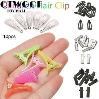  QTWOOF   Set 10 kẹp tóc bằng nhựa 3 kiểu dáng dễ thương dành cho búp bê  