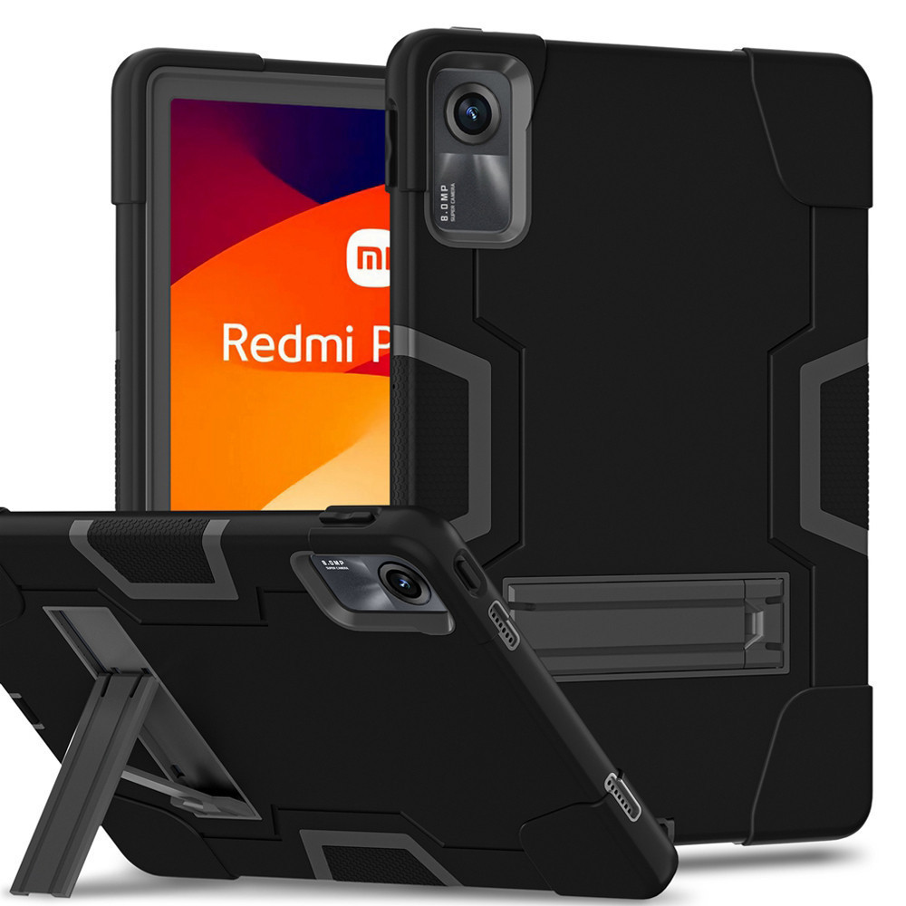 Ốp lưng Xiaomi Redmi Pad SE 2023 11 inch chống sốc cho trẻ em PC an toàn bằng silicon Hybrid Stand V