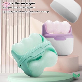 Heabety Double Head Ice Roller cho mặt bọng mắt Đau nửa đầu Giảm đau và chấn thương nhỏ Mặt trị liệu lạnh Con lăn Massage Chăm sóc da mới