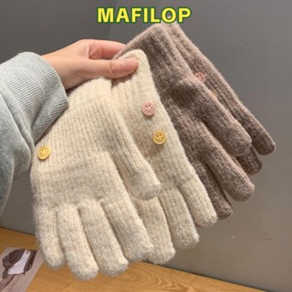 MAFILOP Găng tay trượt tuyết , Găng tay mùa đông năm ngón tay chạm vào, Găng tay chống lạnh làm dày miệng to