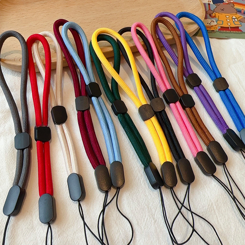 [JY]20/10/5 PCS chiếc Dây buộc điện thoại di động có thể điều chỉnh, dây buộc cổ tay, dây treo móc khóa Dây Nylon