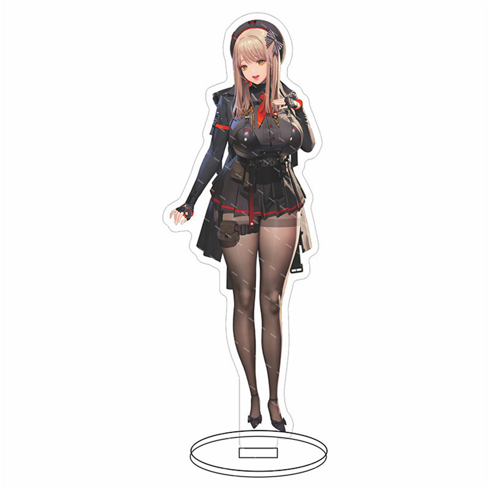 Móc Khoá, Mô Hình Standee Game Goddess Of Victory Nikke Trang Trí Bàn Học