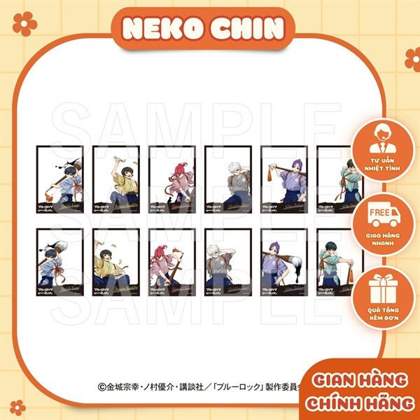 Thẻ Clear nhân phẩm Bluelock Gravy Gyoza no Dandadan - Bluelock – Thẻ Bài Chính Hãng Nhật | Tặng Sle