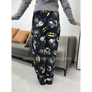 Mùa Đông Hello Kitty Y2k Batman Pyjama Quần Nam Nữ Hoạt Hình Hip Hop Quần Dễ Thương [BL]