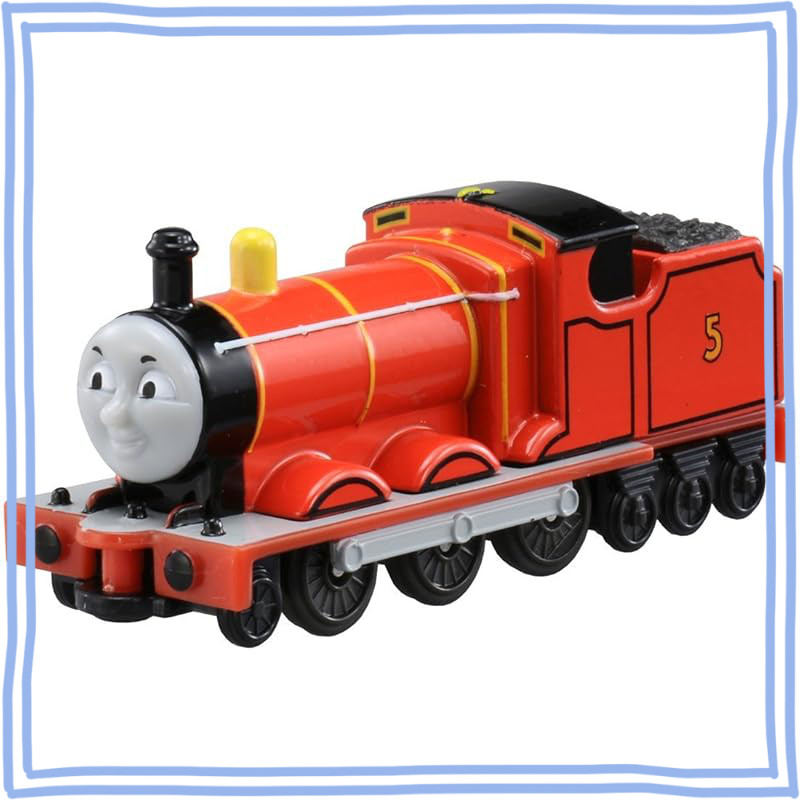 Takara Tomy Thomas Tomica 04 James - a must-have collectible for fans of the beloved Thomas the Tank
