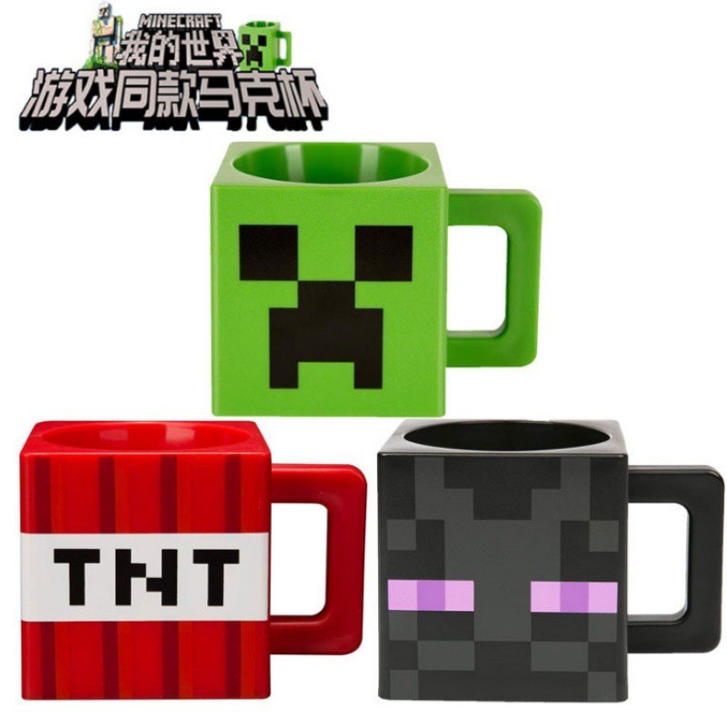 Trò Chơi Minecraft Hàng Hóa Cốc Minecraft Minecraft TNT Creeper Cup Trẻ Em Cốc Nước Minecraft Cốc Nư
