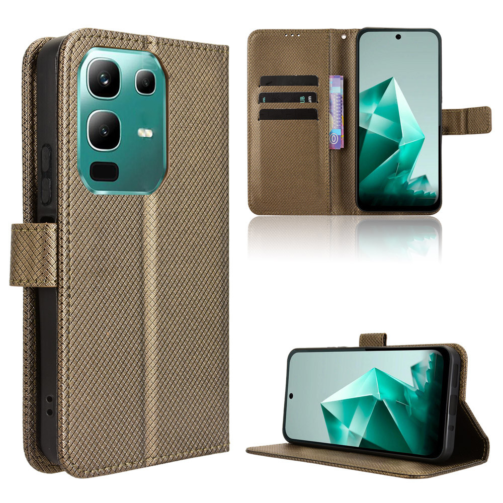 Ốp Lật Cho Infinix Note 50X 5G Ốp Lưng Ví Da PU Cho Infinix Note50X 5G Vỏ Điện Thoại