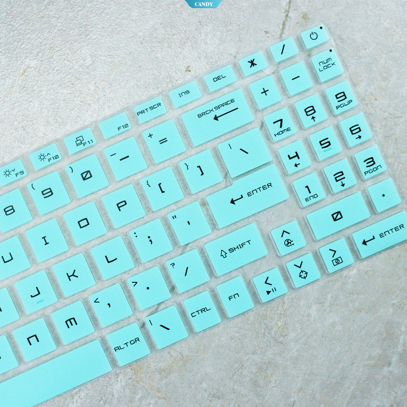 Vỏ bàn phím trong suốt cho MSI GL65, GF66, 76 Katana - Chống vân tay