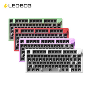 Bàn Phím Cơ aula leobog hi8 75% 80 Phím Cổng type-c / 2.4g / bluetooth rgb