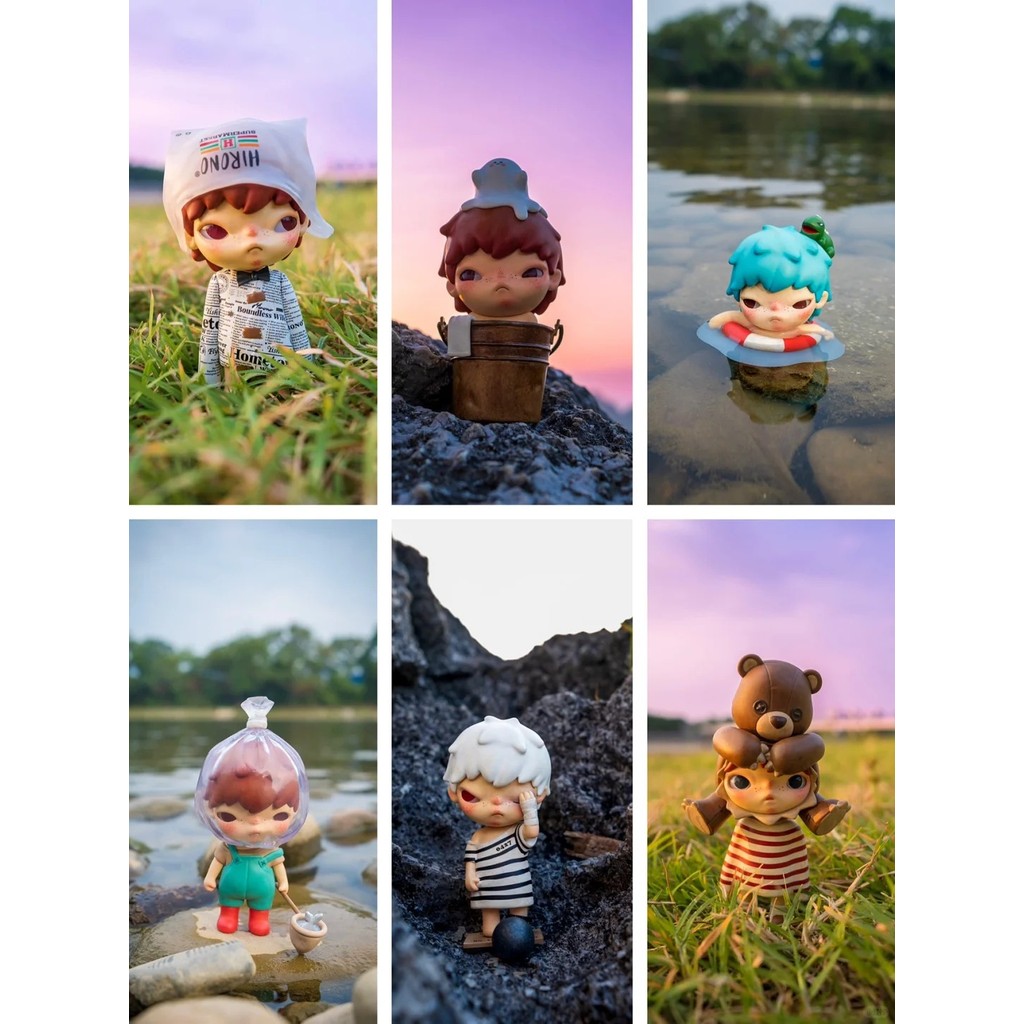 POPMART HIRONO The Little Bad Series Hirono 2V popmart Handmade hộp mù Popmart Official
