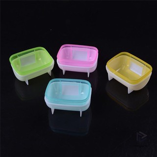 [Shgezm] Thú Cưng Hamster Phòng Tắm Tắm Cát Phòng Xông Hơi Bồn Cầu Lồng Cát Tắm Nhựa Trong Suốt [MỚI]