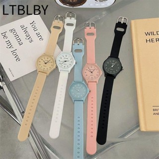 Đồng hồ đeo tay LTBLBY, Đồng hồ thạch anh sinh viên dây đeo silicon, Đồng hồ thạch anh có thể điều chỉnh thông thường nhiều màu