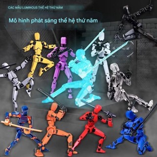 Người nổi tiếng trên mạng/13 khớp may mắn/búp bê tự làm có thể di chuyển/đồ chơi lắp ráp thủ công