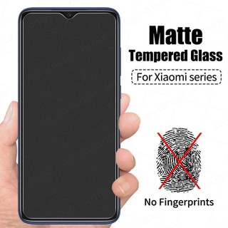  Kính Cường Lực Nhám Full Màn Chống Vân Tay Xiaomi Mi 9T 10T 11T 12T 13T 14T POCO X3 X4 X5 X6 X7 F3 F4 F5 F6 F7 C40 C61 C75 Redmi Note 7 8 9 10 11 12 13 14 5G A3 