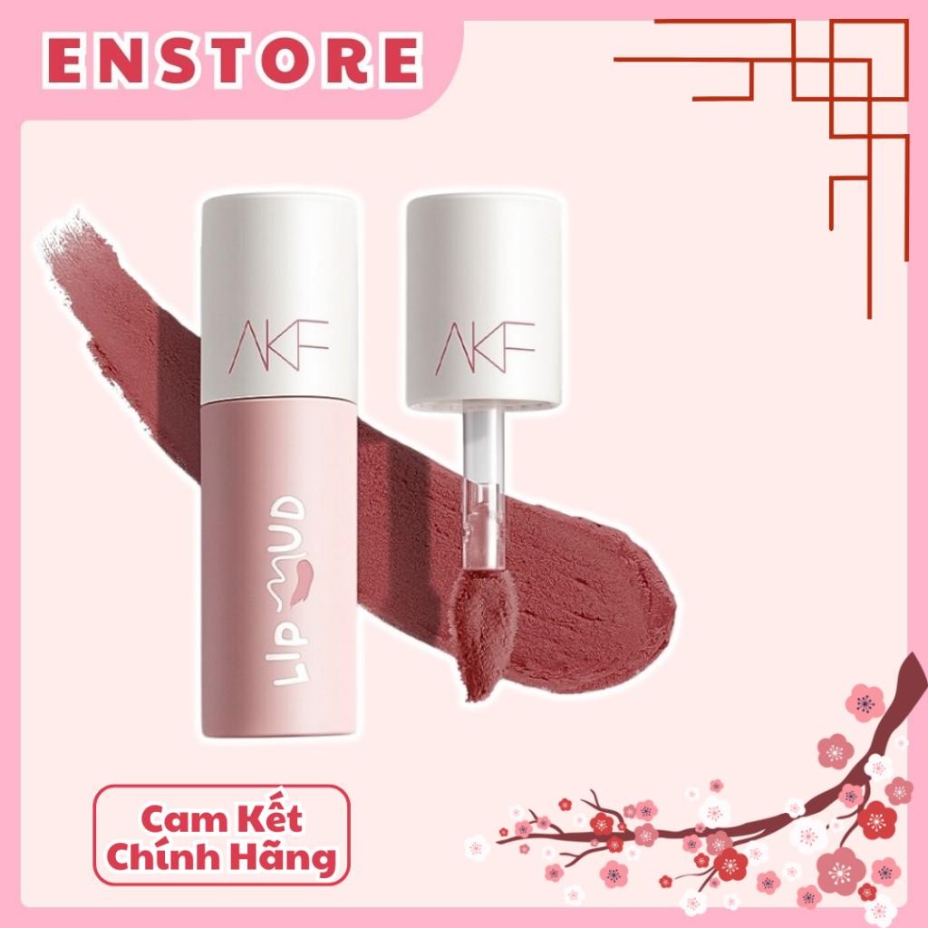 [AKF] Son kem bùn AKF Lip Mud nhung mịn Enstore