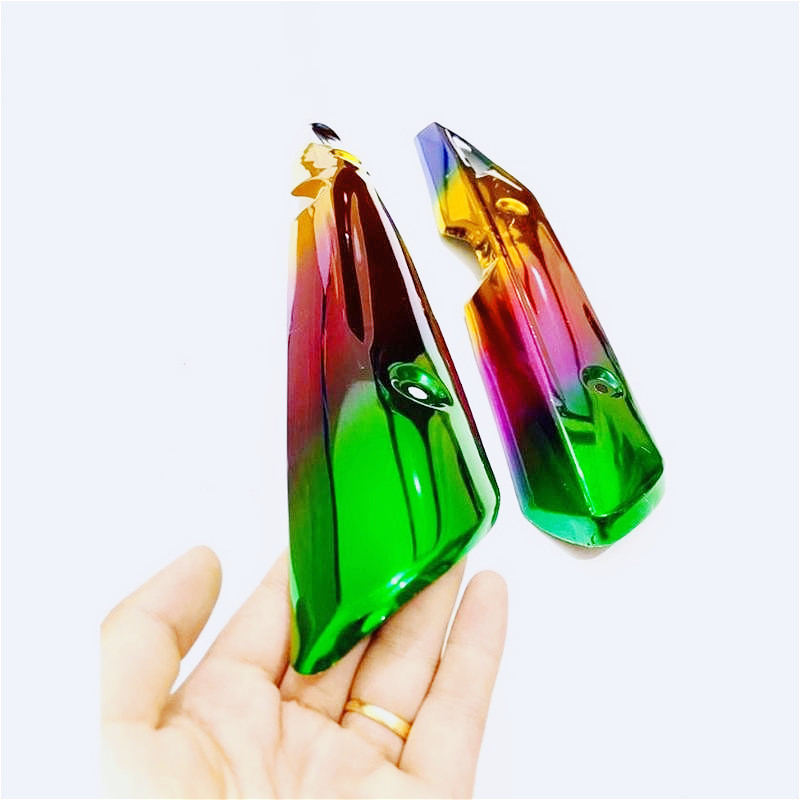 Ốp Pô Xe Wave - Ốp Pô Titan 7 Màu Lắp Xe Wave Alpha 50cc-100cc-110cc Cực Đẹp - Phụ Kiện Xe Máy