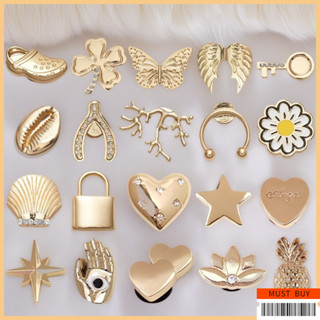  Charm Cross  | Sticker Dép Cross  | Charm Dép Cross  | décor sandals cao cấp | Charm Trang Trí Dép Kim Loại Cao Cấp - Phụ Kiện DIY Cho Dép Quai Hậu Dép Đi Biển | Miễn Phí Vận Chuyển 