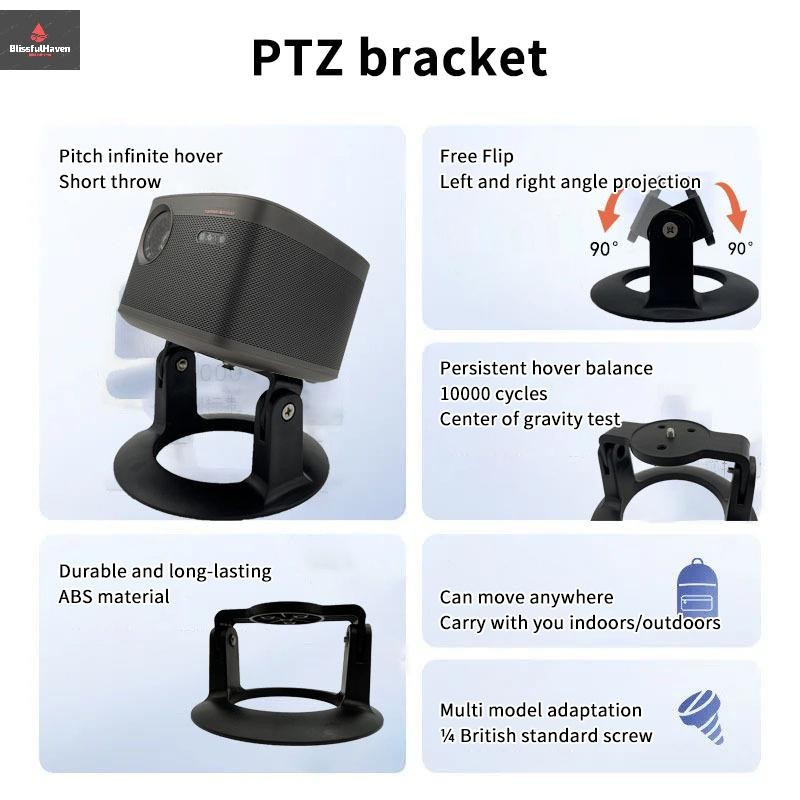 Giá đỡ máy chiếu để bàn Giá đỡ máy chiếu có thể điều chỉnh Giá đỡ cho máy chiếu XGMI H6 HY300 HY320 