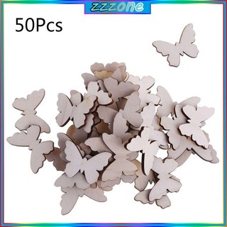 Zzz Bộ 50 Bộ Dụng Cụ Cắt Bướm Chưa Hoàn Thành Lát DIY Accessor