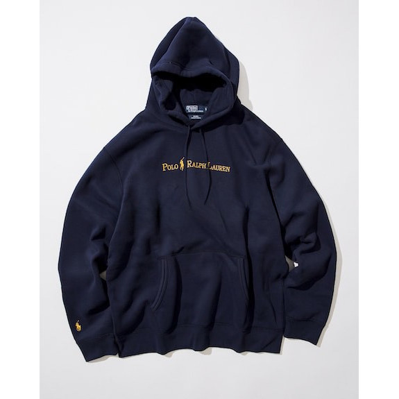 Beam x POLO RALPH LAUREN hoodie đồng thương hiệu áo hoodie in màu trơn 22AW1128