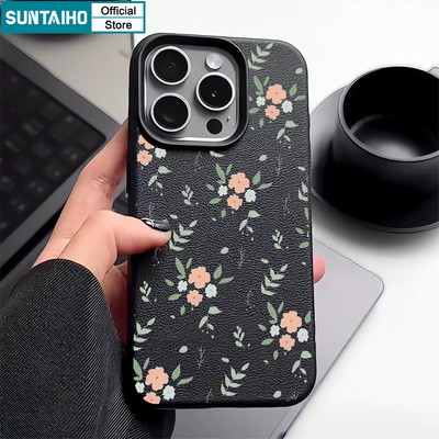 Suntaiho Ốp Điện Thoại Silicon Mềm Cao Cấp Chống Sốc In Họa Tiết Hoa Cho iphone 14 12 13 11 pro max ip 7 8 plus x xr xs max