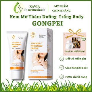  Kem dưỡng trắng da body Hàn Quốc GONGPEI - Kem body trắng da Vitamin C GONGPEI dưỡng trắng mờ thâm nách m.ông đầu gối 