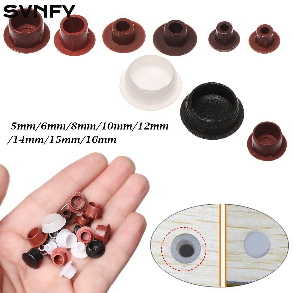 SVNFY Bộ 50 Nút Bịt Lỗ Khoan Lỗ Chống Bụi Tiện Dụng Cho Đồ Nội Thất