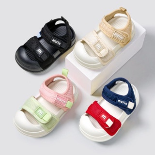 Cheerful Mario sandal dép quai hậu cho bé tập đi mới biết đi được làm bằng vải mềm mại thoáng khí chống va đập và chống đá và sẽ không làm tổn thương bàn chân của bạn