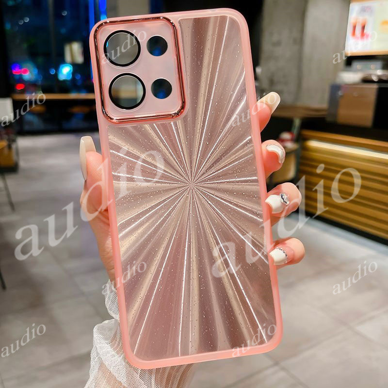 Ốp điện thoại lấp lánh pháo hoa bằng Laser OPPO A6 Pro 5G cho Oppo A6 Pro A6Pro A6x 4G 5G với màng b