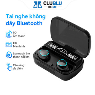 Tai Nghe Bluetooth M10 nâng cấp Phiên Bản Pro Pin Trâu, Cảm Ứng, Hỗ Trợ Đàm Thoại, Nghe NhạC