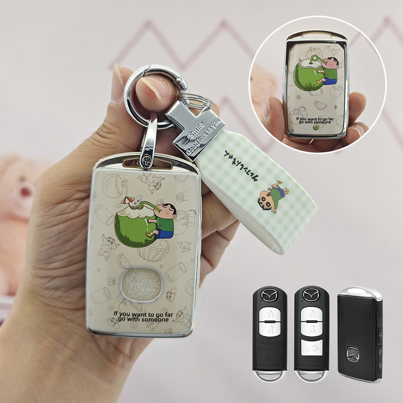 bọc chìa khoá Mazda3 Mazda 6 2 2016 cx3 cx8 Mazda cx5 2021 2022 2023 2024 cx8 cx30 TPU móc chìa khoá